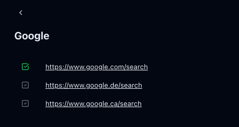 Search Engine Detail